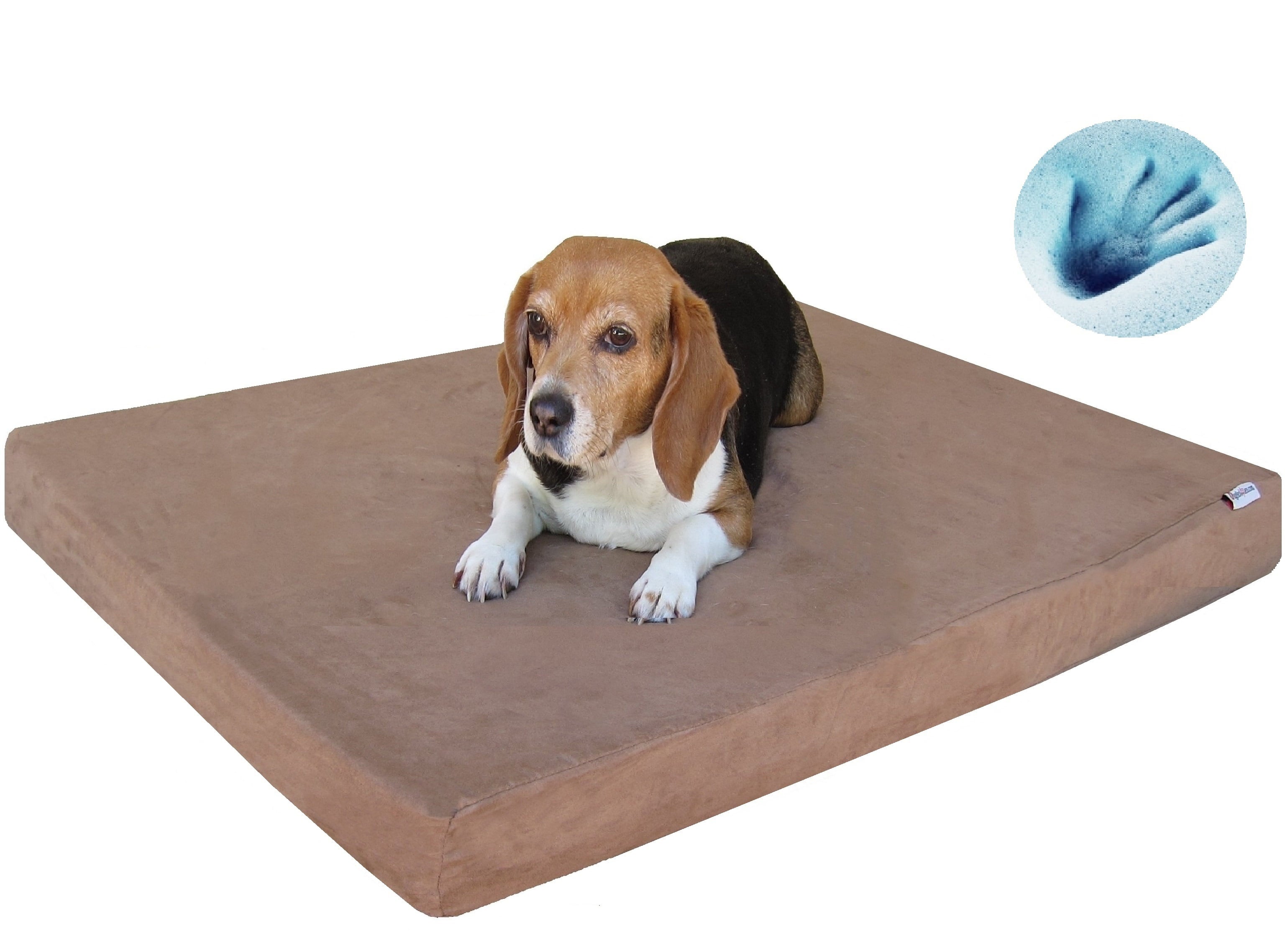 Medium Orthopedic Waterproof Memory Foam Dog Bed for Medium Pet 37