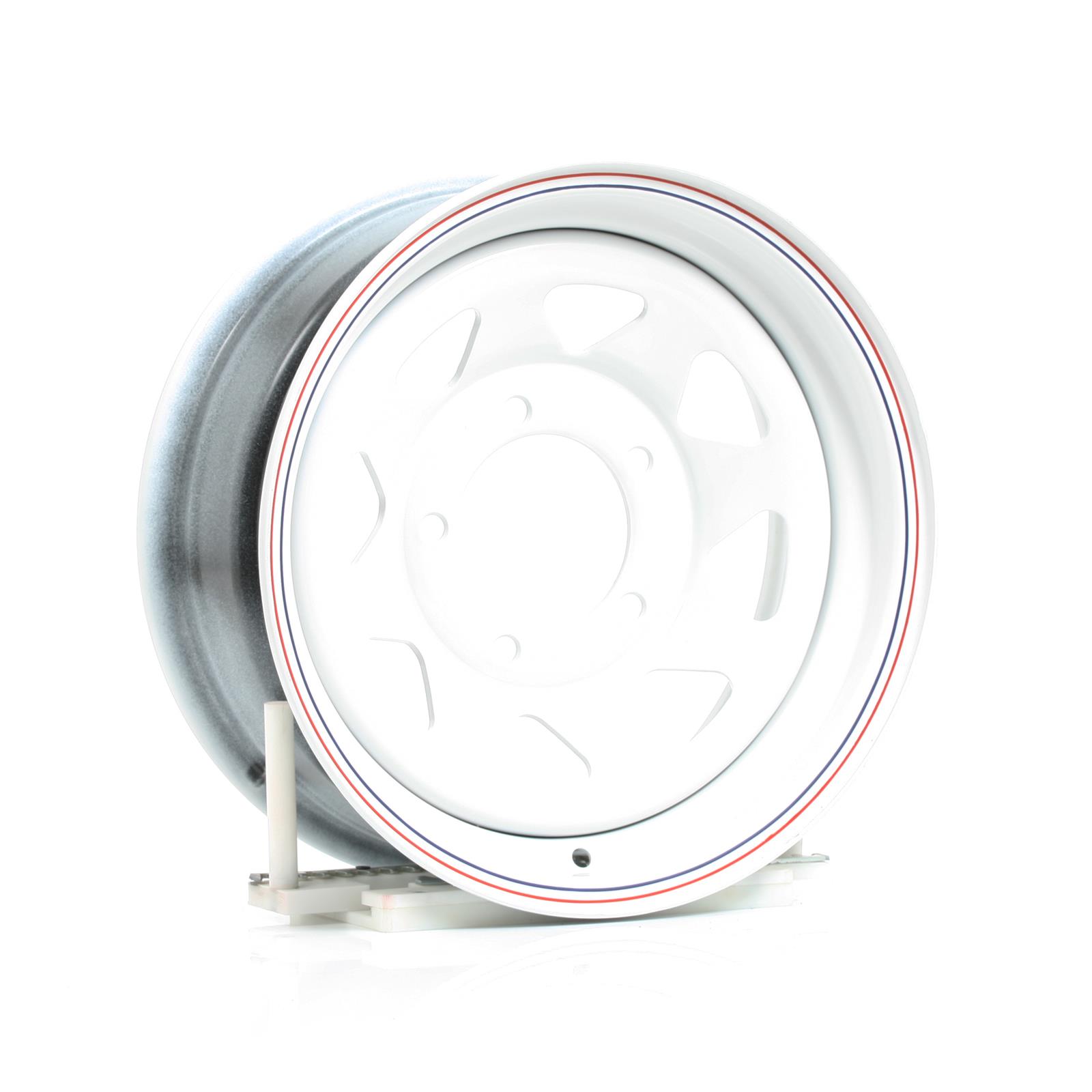 Allied Wheels 8056055 Allied 80 Series 8-Spoke White Wheels