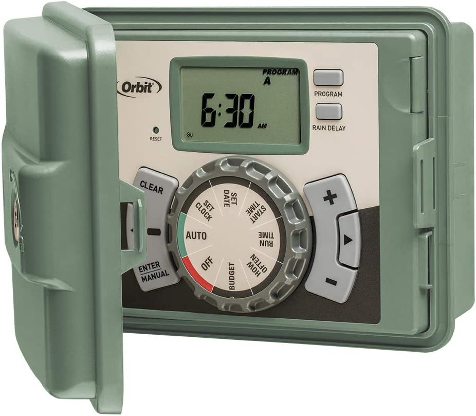 Orbit Irrigation Products Timer Sprinkler 6Station Green 57896