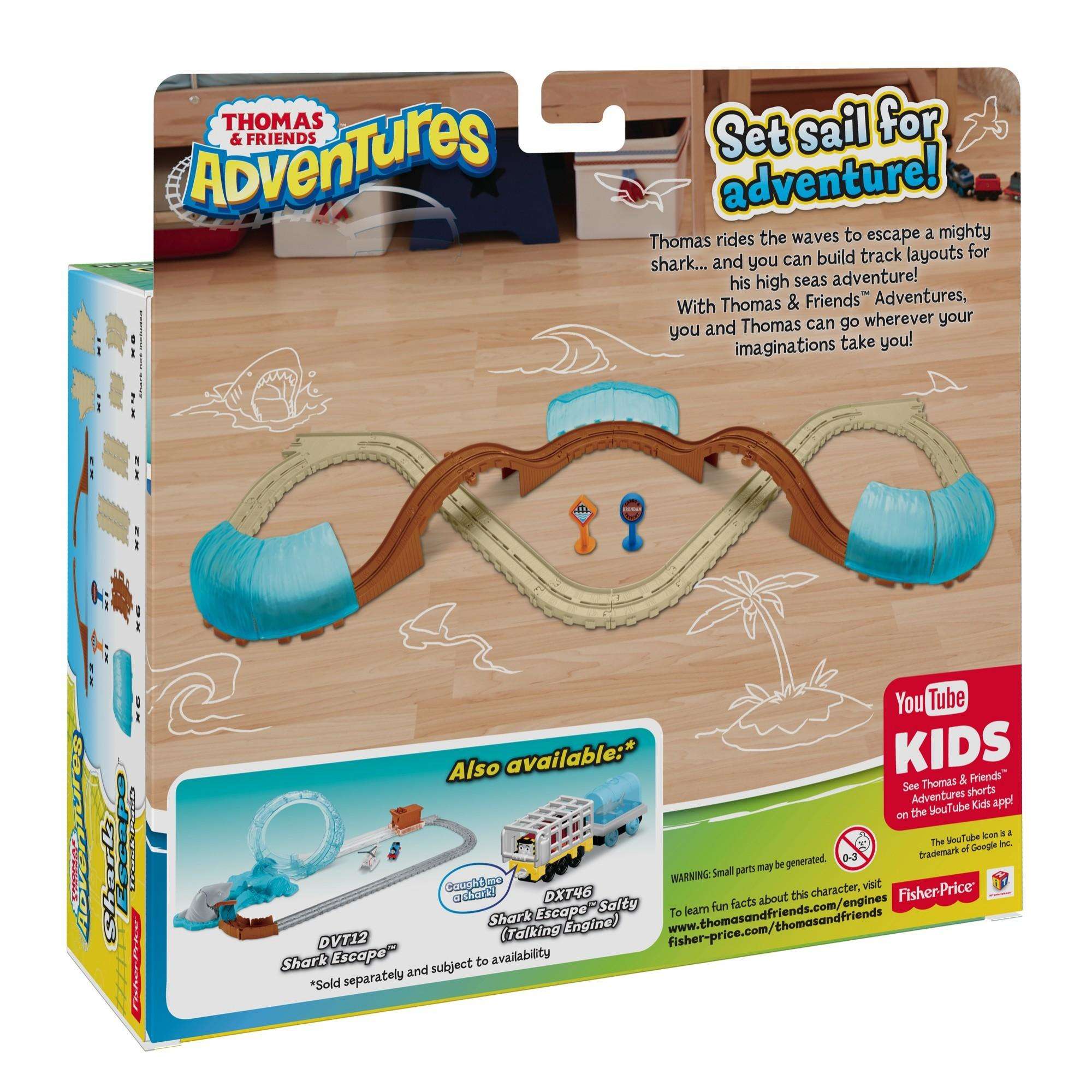 Thomas and Friends Thomas Adventures Shark Escape Track Pack