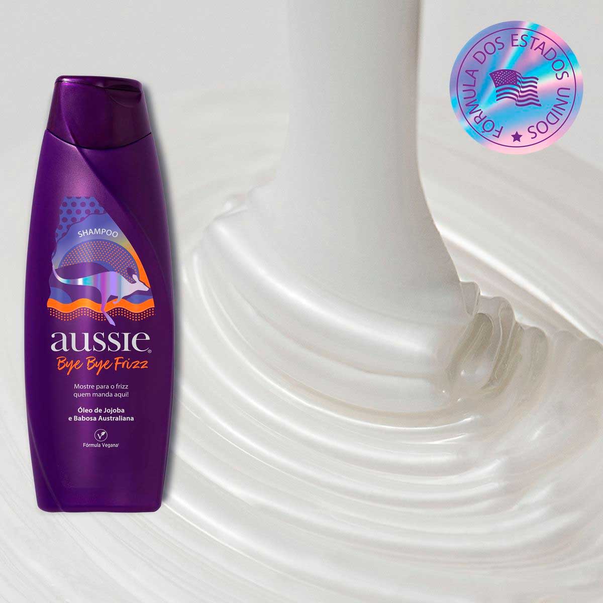 Kit Shampoo 360ml + Condicionador 180ml Aussie Bye Bye Frizz