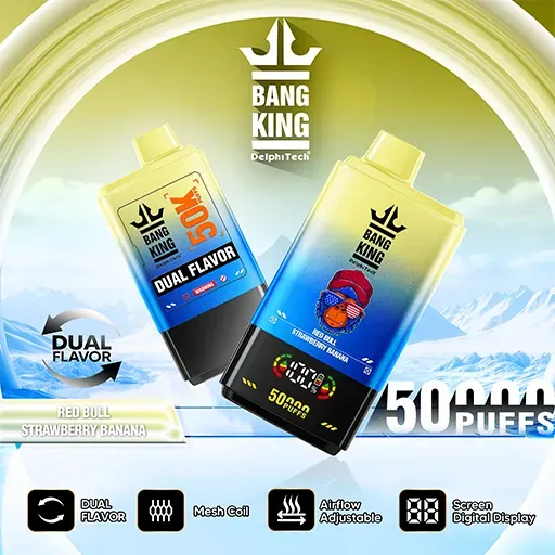 🔥 Bang King 50K Puffs Double Flavours Disposable Vape