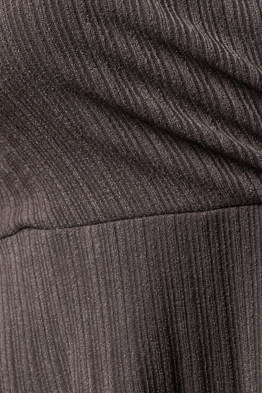 PLUS Faux Wrap Tie Dress