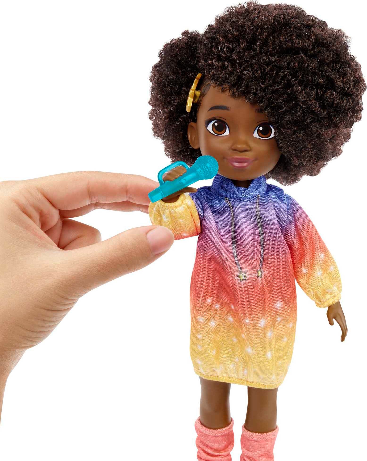 Karma's World Singing Star Karma Doll with Music Accessories & Collectible Record