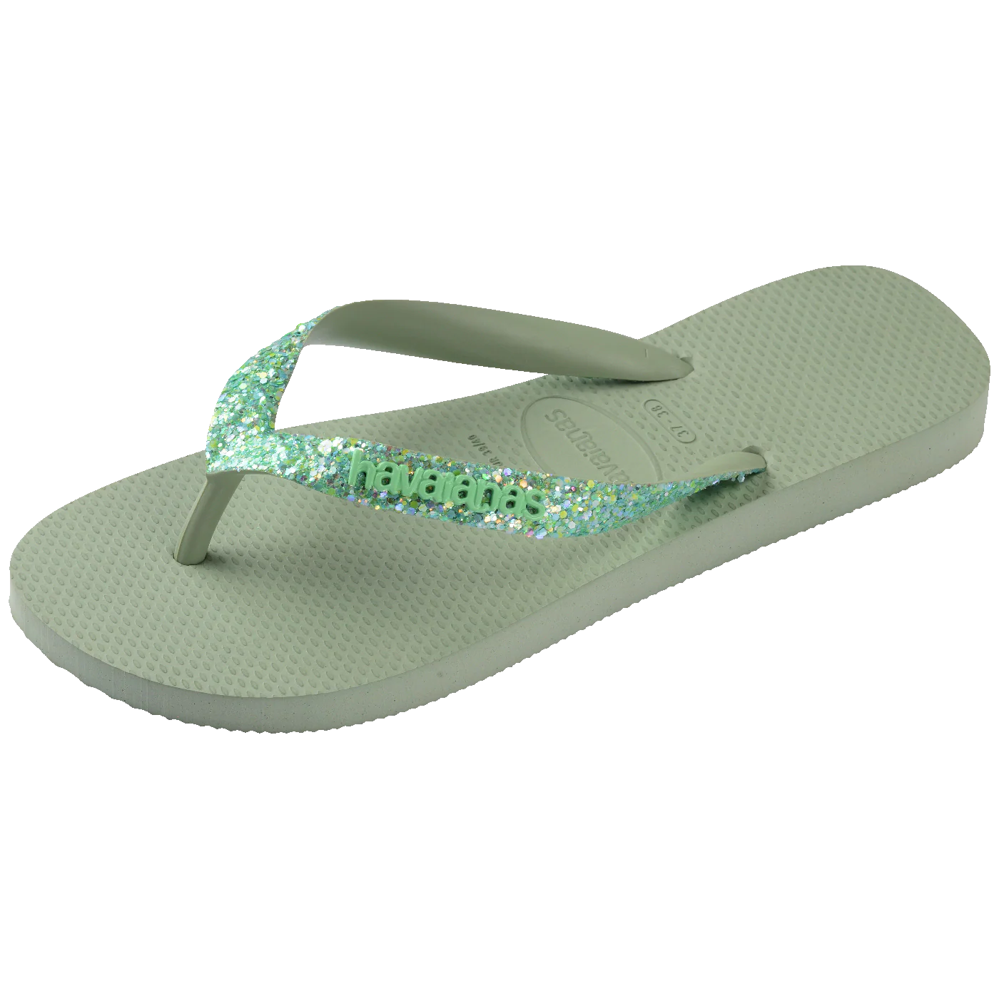 Chinelo Havaianas Top Glitter Neon