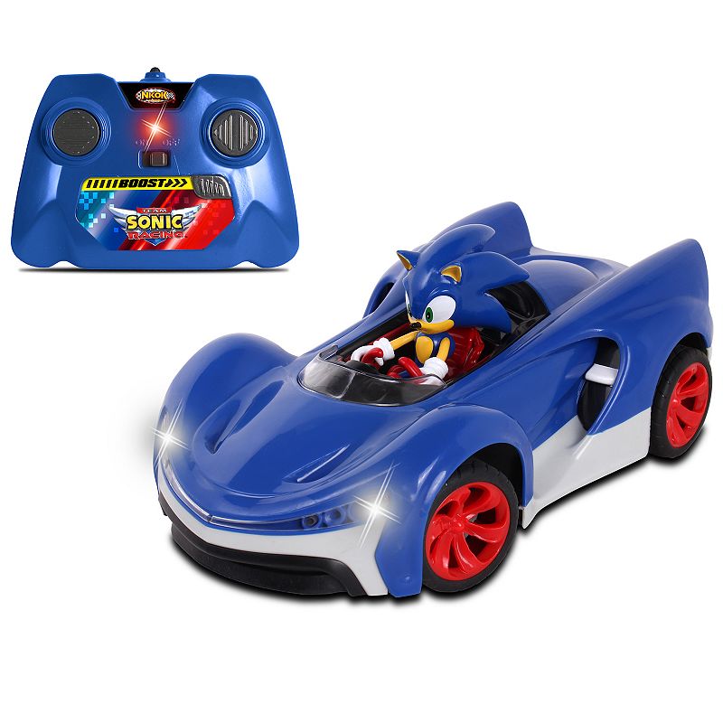 Sonic Team Racing Radio Controlled Shadow The Hedgehog with Turbo Boost