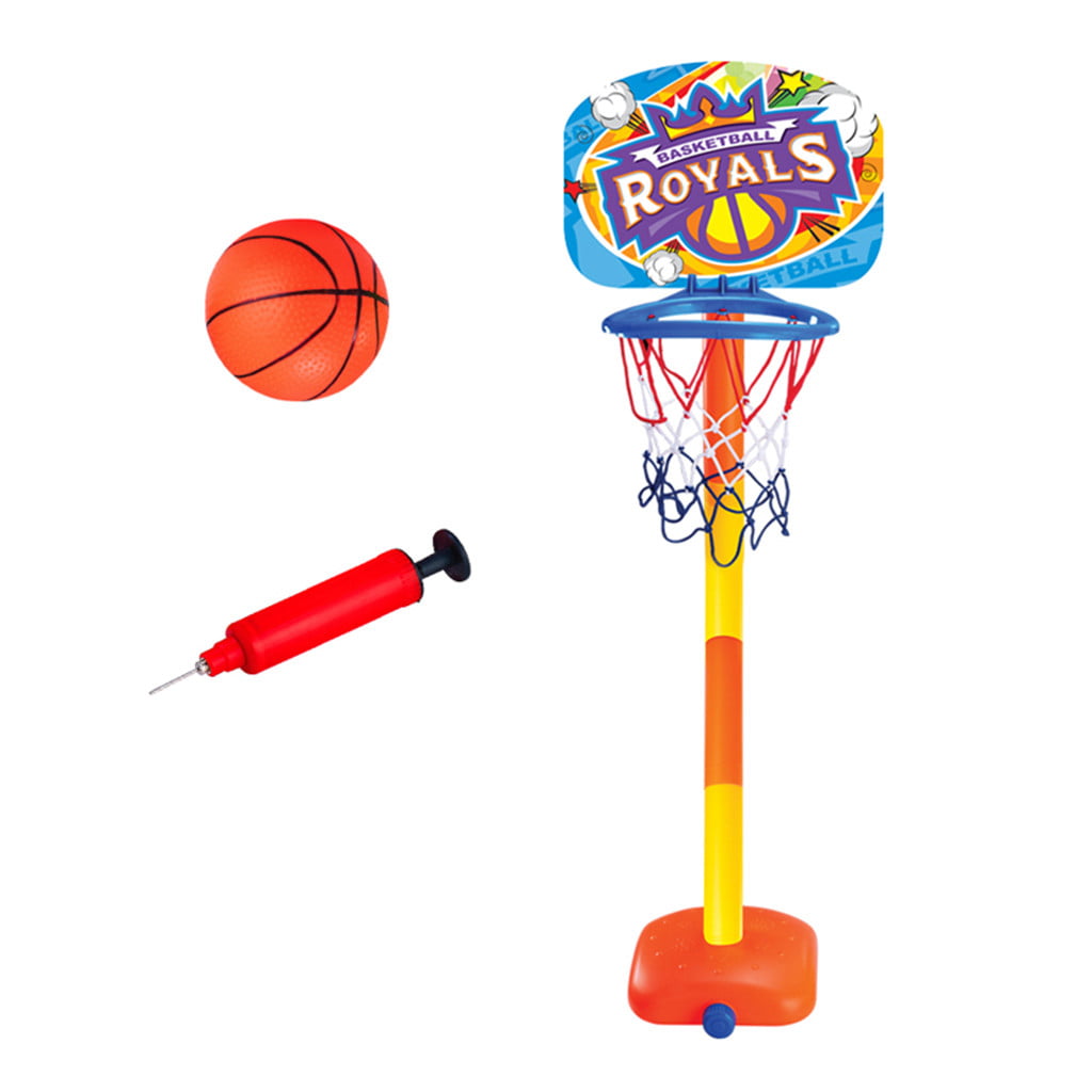 Randolph Basketball Royals Toddler Basketball Hoop Toy Indoor Outdoor Kit for Children