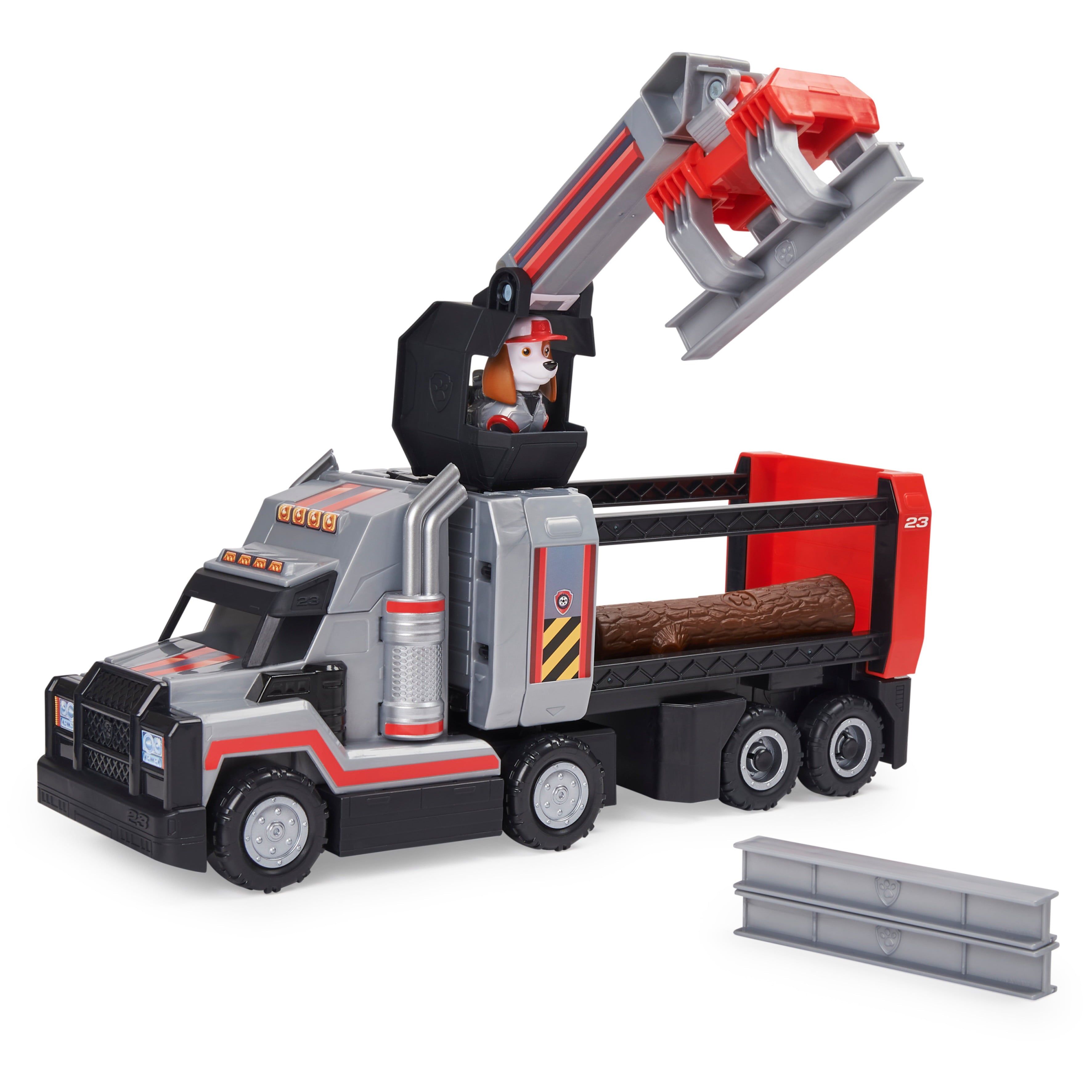 PAW Patrol， Al’s Deluxe Big Truck Toy with Moveable Claw Arm and Accessories