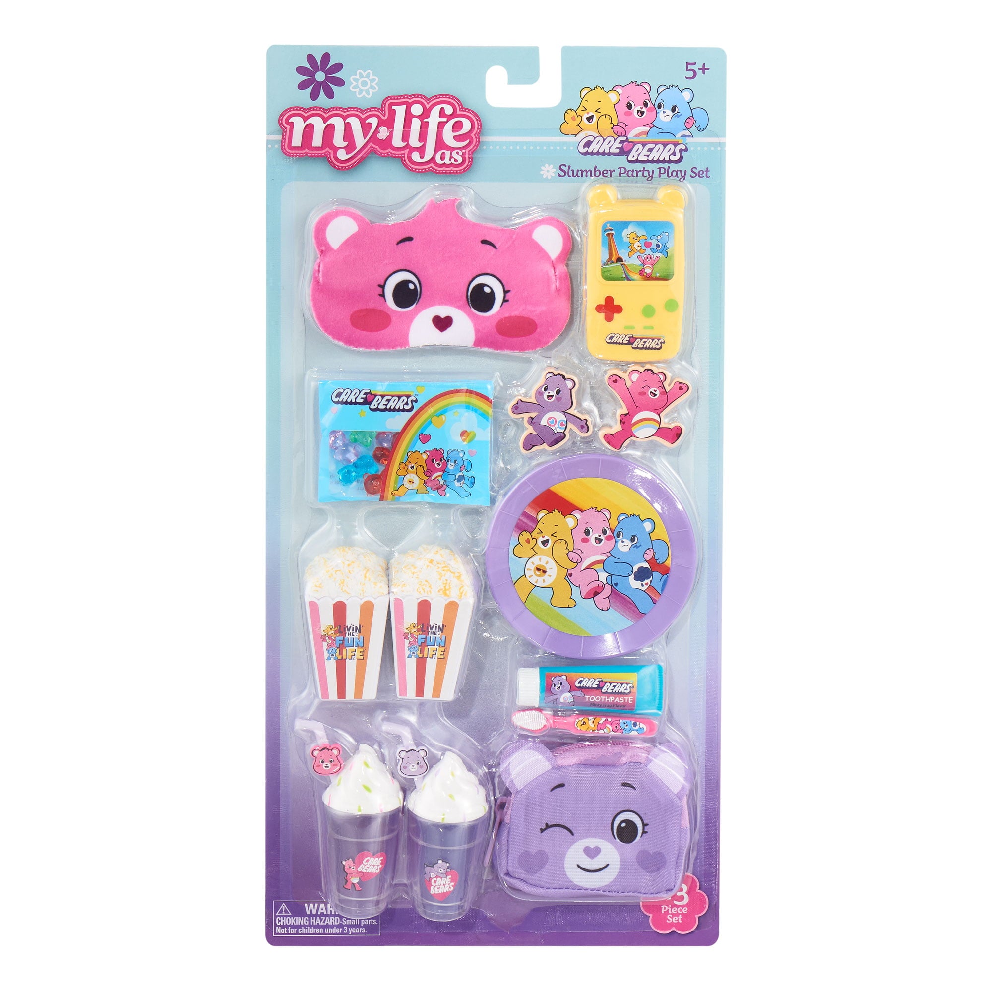 My Life As Care Bear Slumber Party Play Set for 18 Inch Dolls