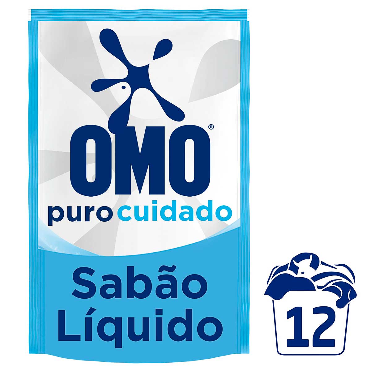 Sabao Liquido Refil OMO Puro Cuidado 900 ml
