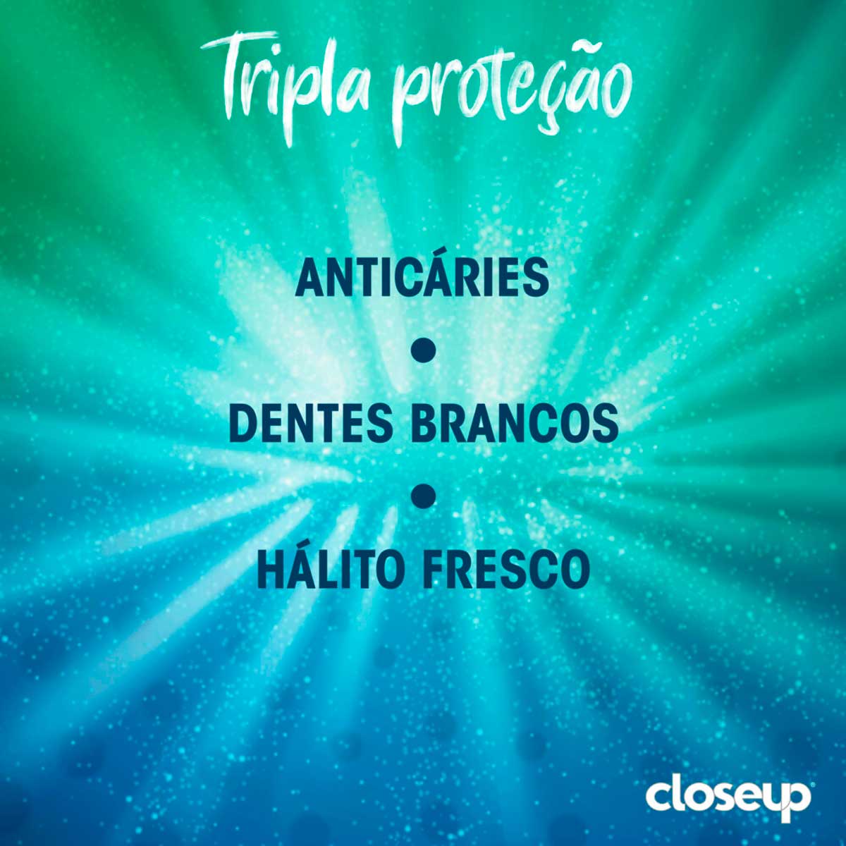 Creme Dental Closeup Triple Menta 70 g