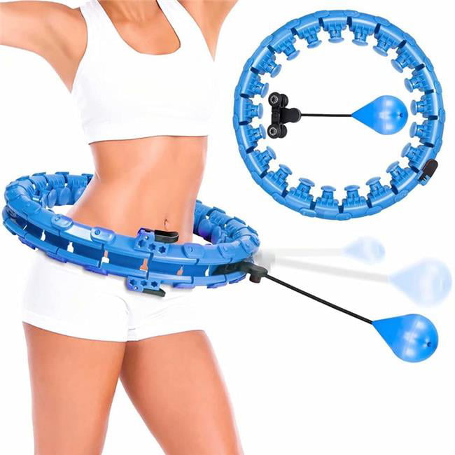 Wow Hoop 400044 Hula Hoop with Massage Fit and Spinning Weighted Ball