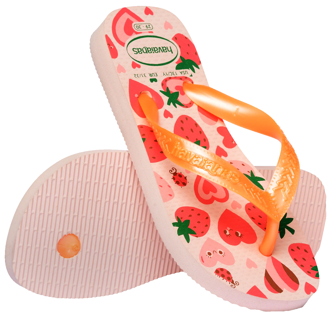 Chinelo Havaianas Infantil Flores