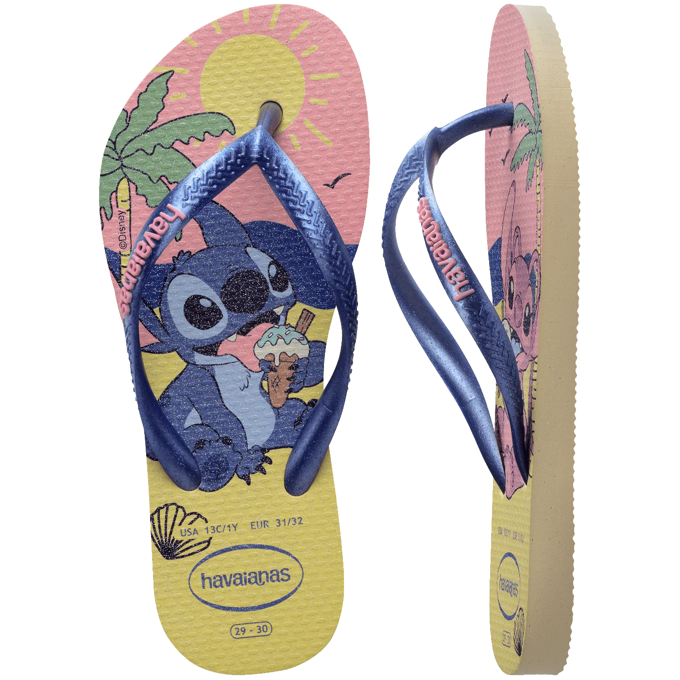 Chinelo Havaianas Infantil Slim Stitch