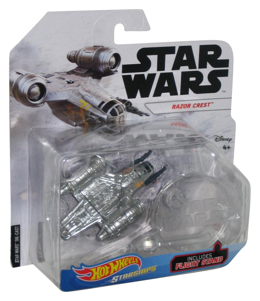 Star Wars Hot Wheels (2018) Mandalorian Razor Crest Starships Die-Cast Toy Vehicle