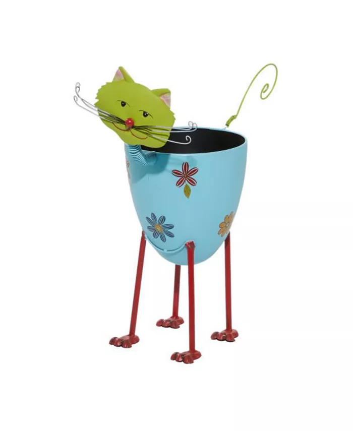 Rosemary Lane Metal Farmhouse Planter with Stand， 19