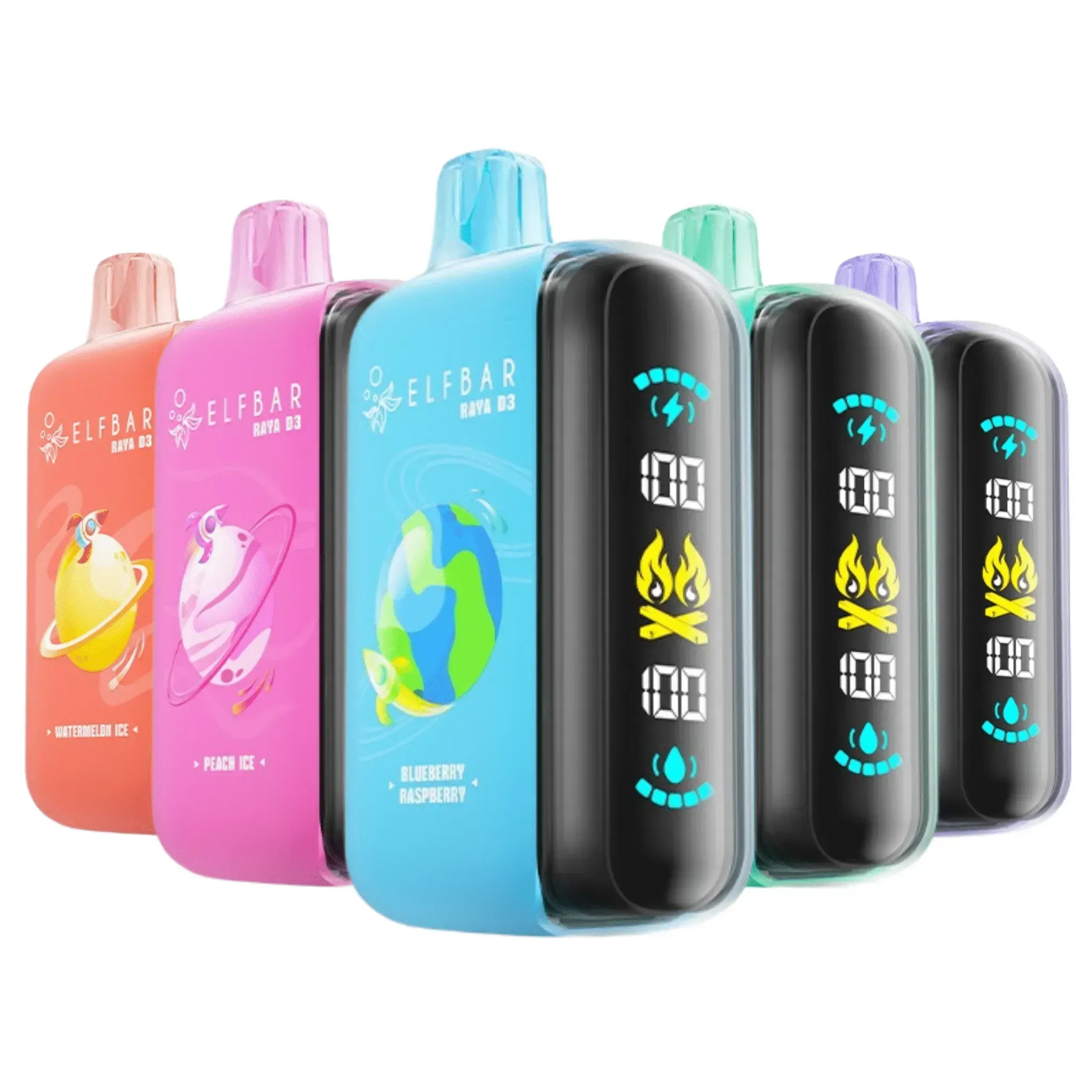 Elf Bar Raya D3 Disposable Vape - 25,000 Puffs