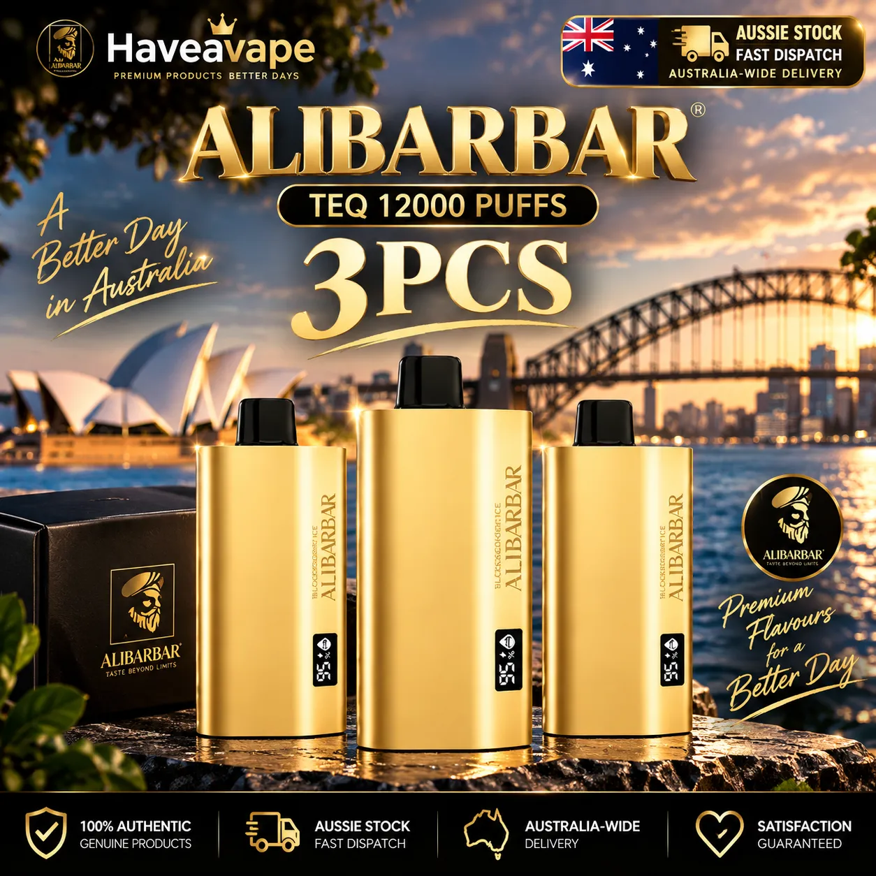 🔥 ALIBARBAR TEQ 12,000 Puffs | 3/5/10 Pack Bundle | Sydney Stock 🚚