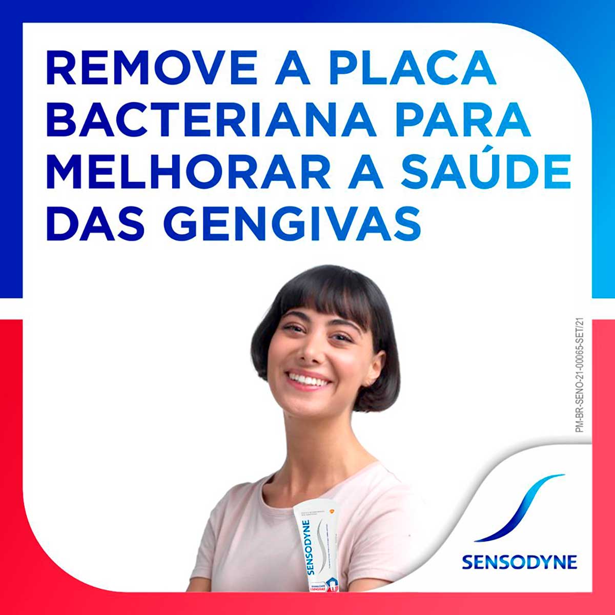 Sensodyne Creme Dental Sensibilidade & Gengivas para Dentes Sensiveis e Sangramentos na Gengiva 100g