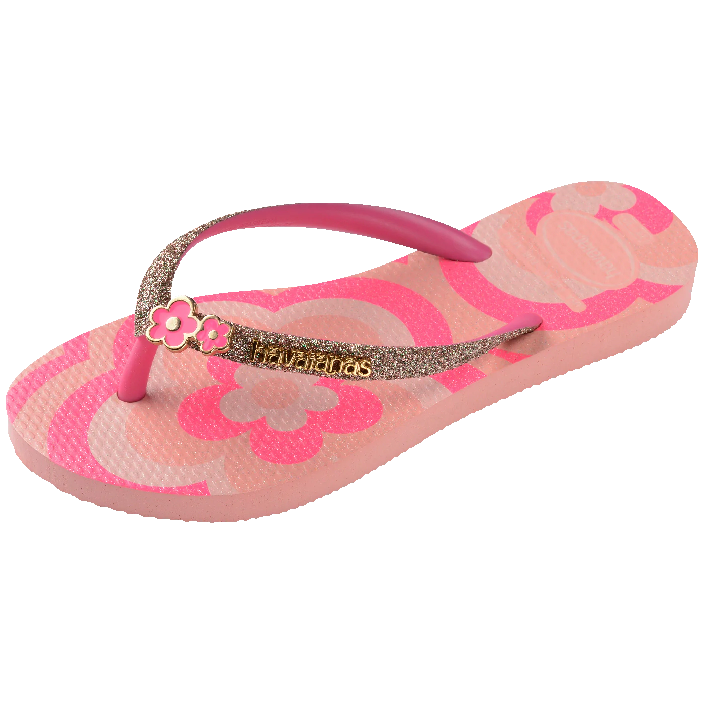 Chinelo Havaianas Infantil Slim Glitter II