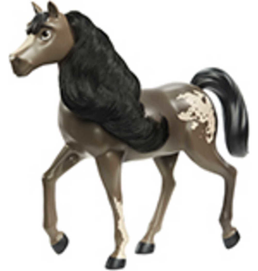 Spirit Untamed Mustang Mare (Approx. 8-in), Moving Head, Long Black Mane, 3 & Up