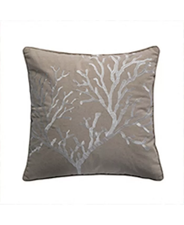 Levtex Bridgetown Coral Decorative Pillow， 18