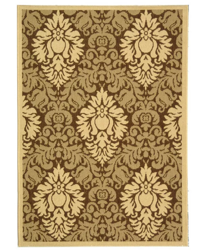 Safavieh Courtyard Brown and Natural 2' x 3'7