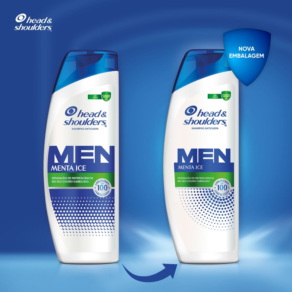 Shampoo Anticaspa Head & Shoulders Menta Ice 200ml