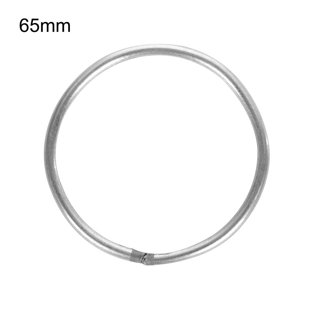 Accessories Metallic Round Metal DIY Dream Catcher Ring Craft Dreamcatcher Hoop 65MM