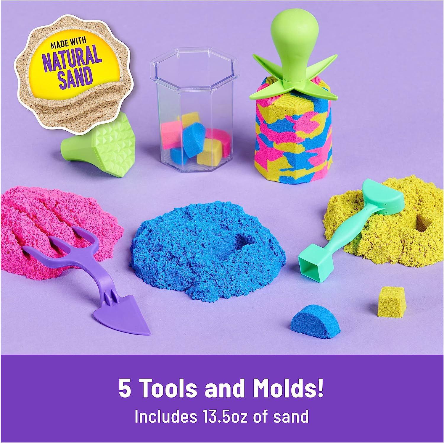 Kinetic Sand Squish n' Create Set