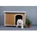 Wooden Dog Houses Weatherproof for Small Dog Medium Dog Large Dogs Outdoor Dog Kennel with Raised Feet