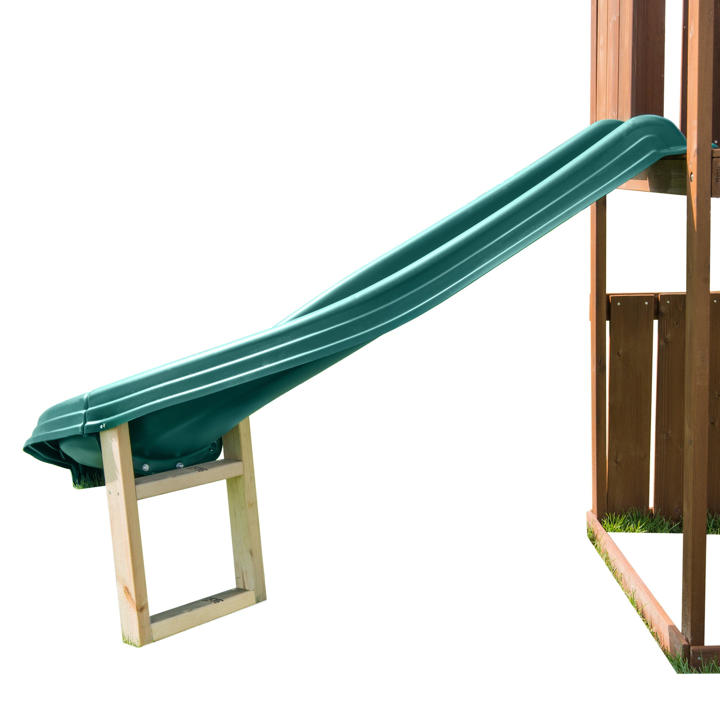 Swing-N-Slide 5 Foot Side Winder Slide with Lifetime Warranty， Green