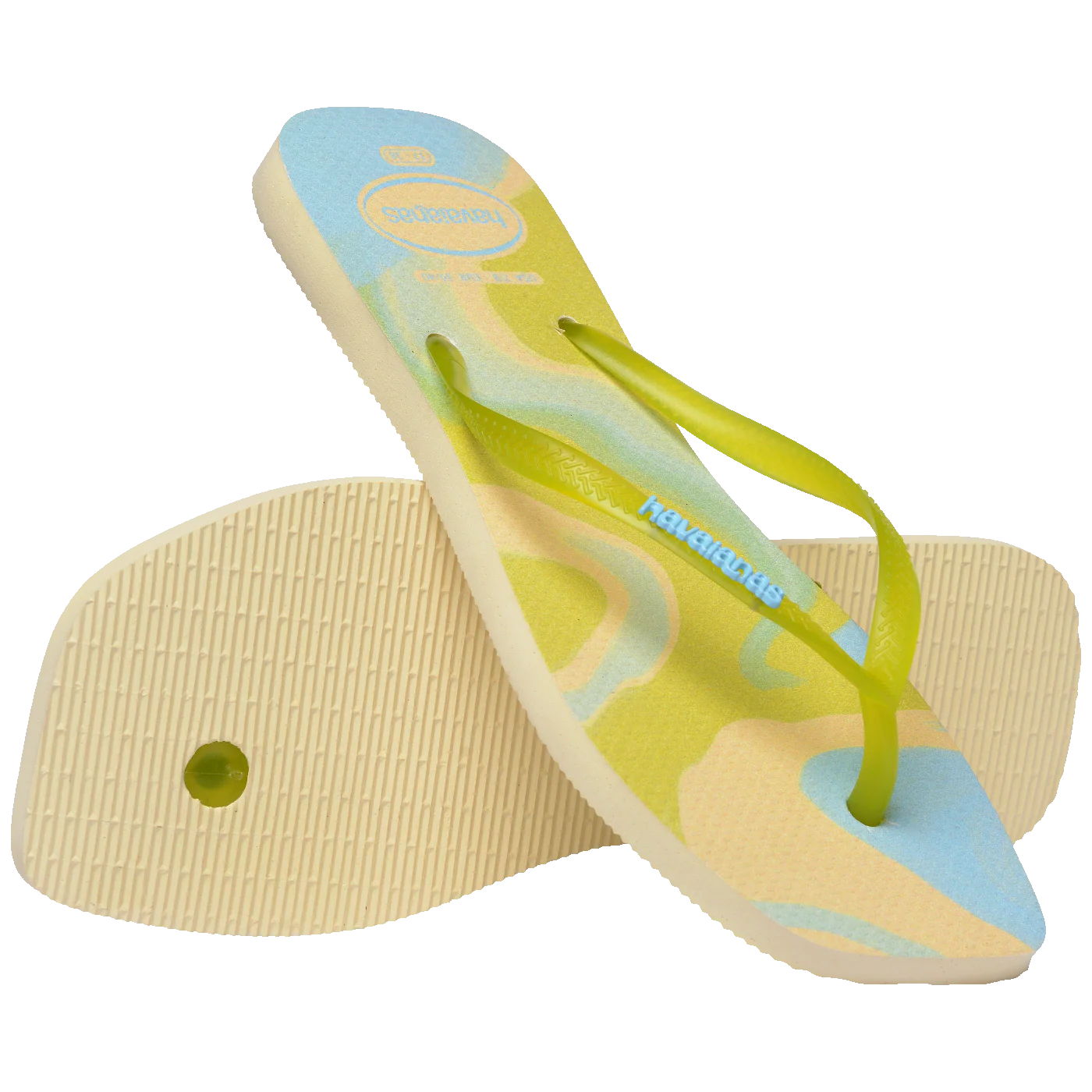 Chinelo Havaianas Slim Square Jelly
