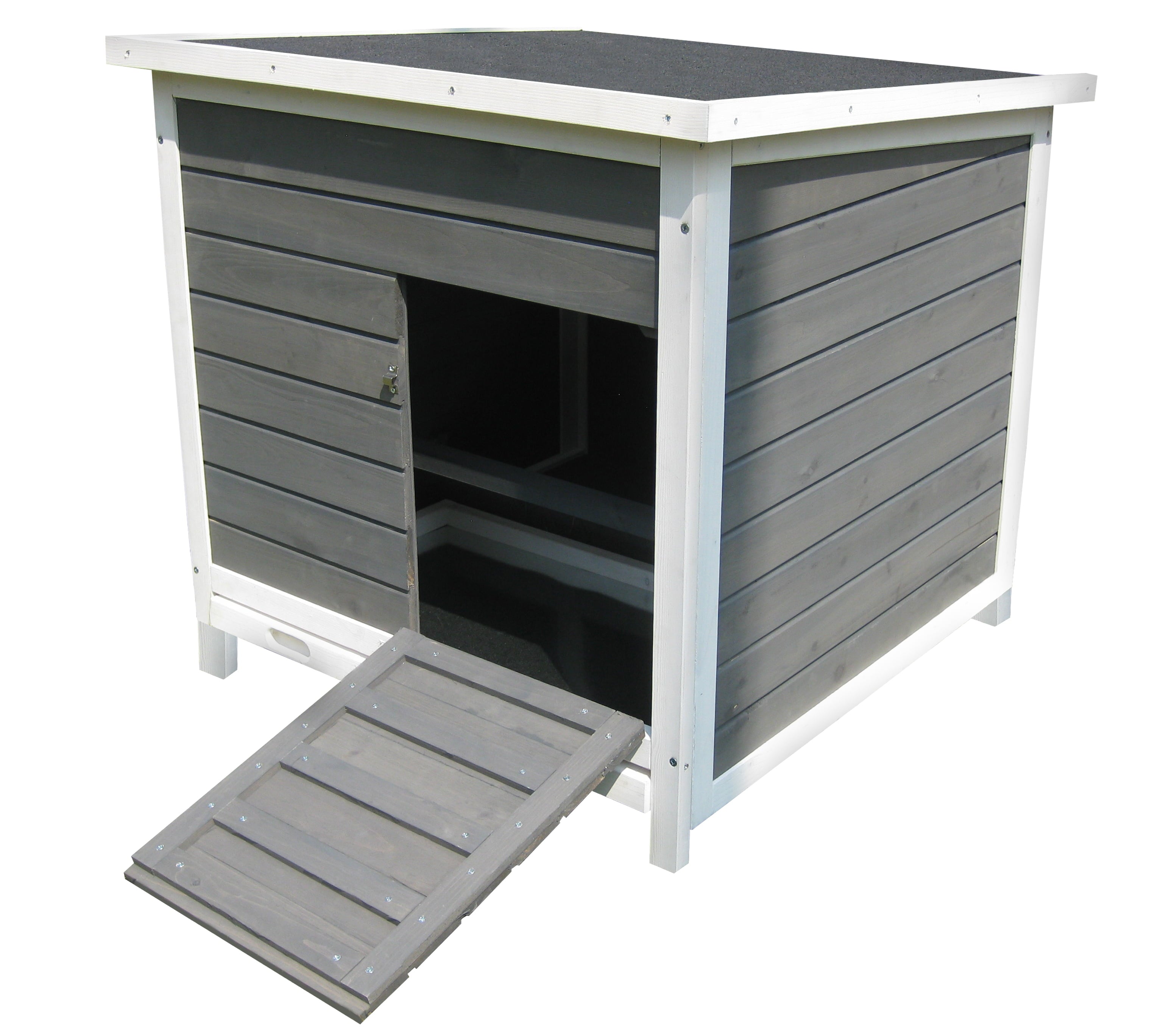 Zylina Nesting and Roosting Box Wood Chicken Coop for Chickens