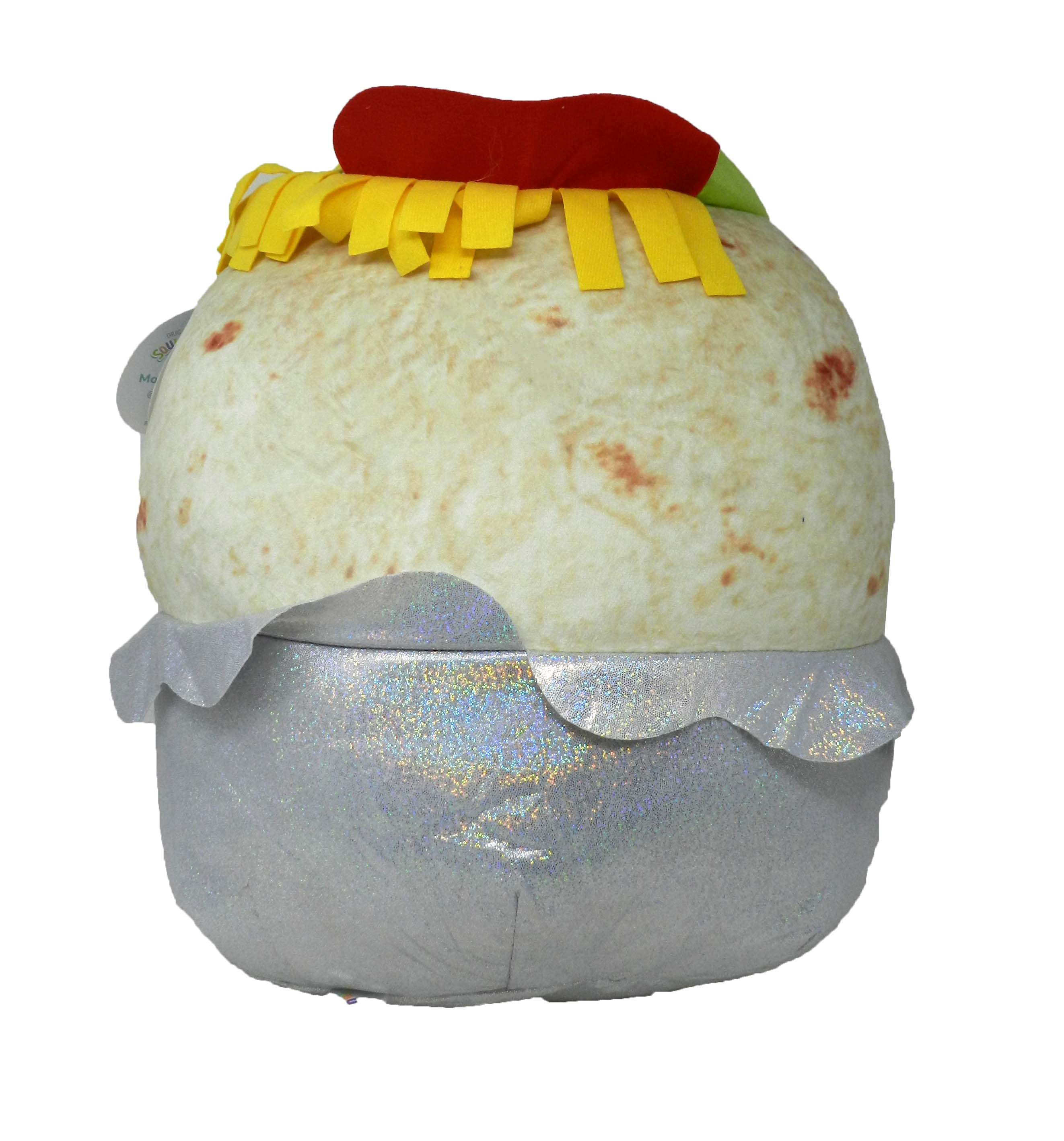 Squishmallows Official Kellytoy 16 Inch Soft Plush Squishy Toy Animals (Bernardo the Burrito)