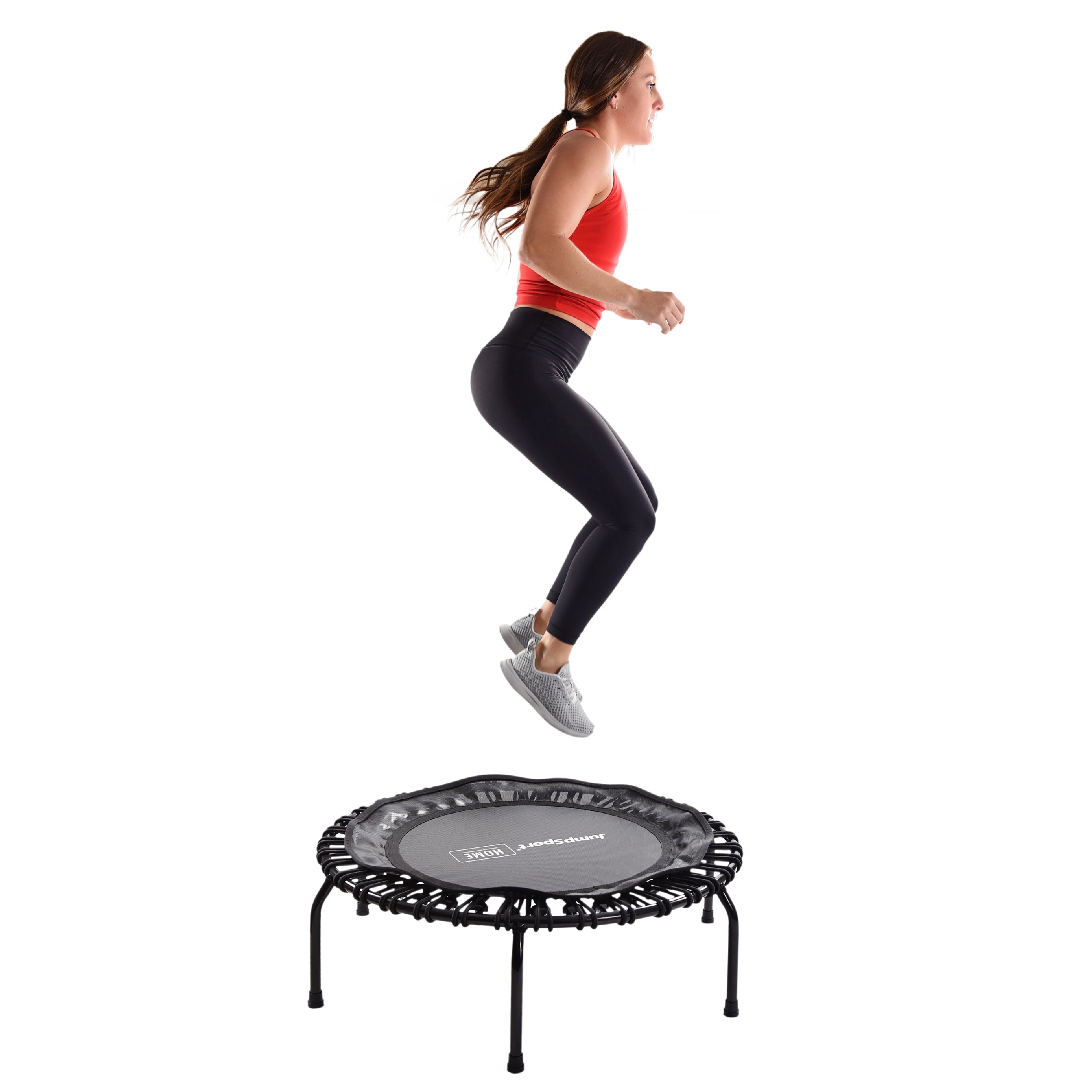 Jumpsport 40 in. Home Fitness Trampoline 105 Light Weight Mini Trampoline