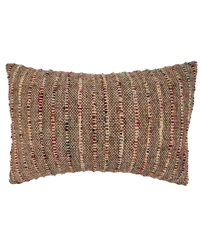 Saro Lifestyle Corded Decorative Pillow， 16