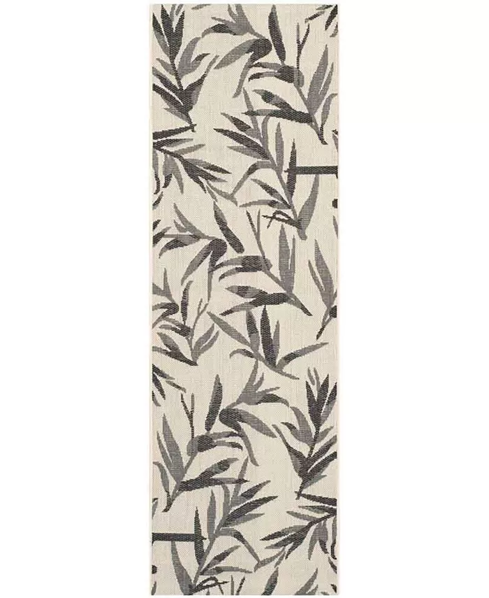 Safavieh Courtyard Beige and Anthracite 2'3