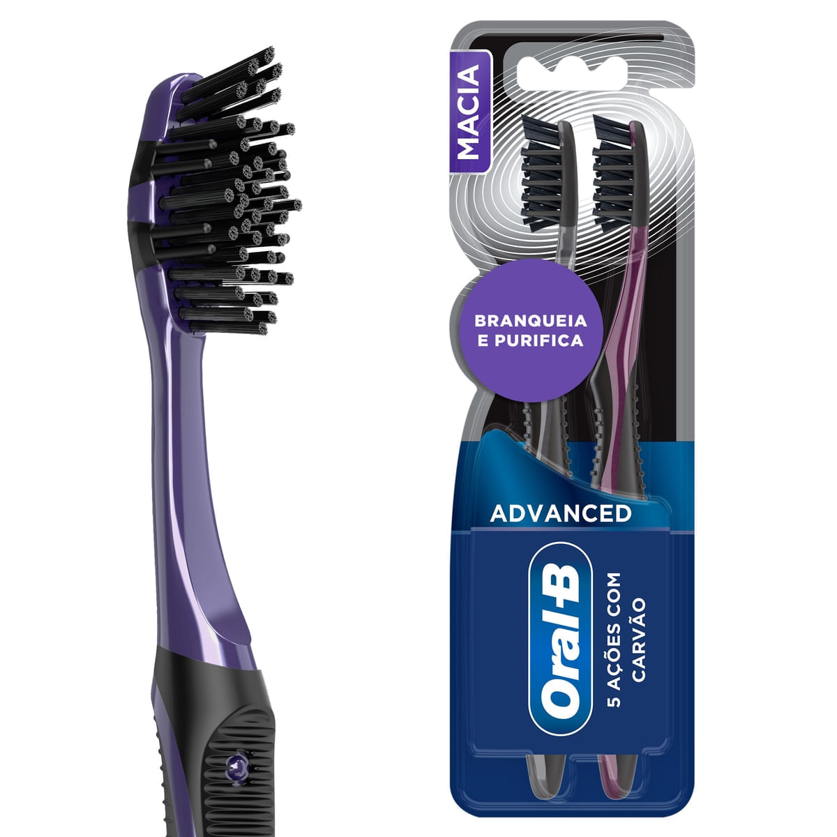 Escova de Dente Oral-B 5 Acoes 2 Unidades