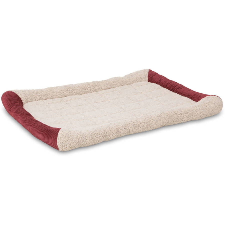 Aspen Pet Self Warming Bolster Kennel Mat， Warm Spice， 41.5