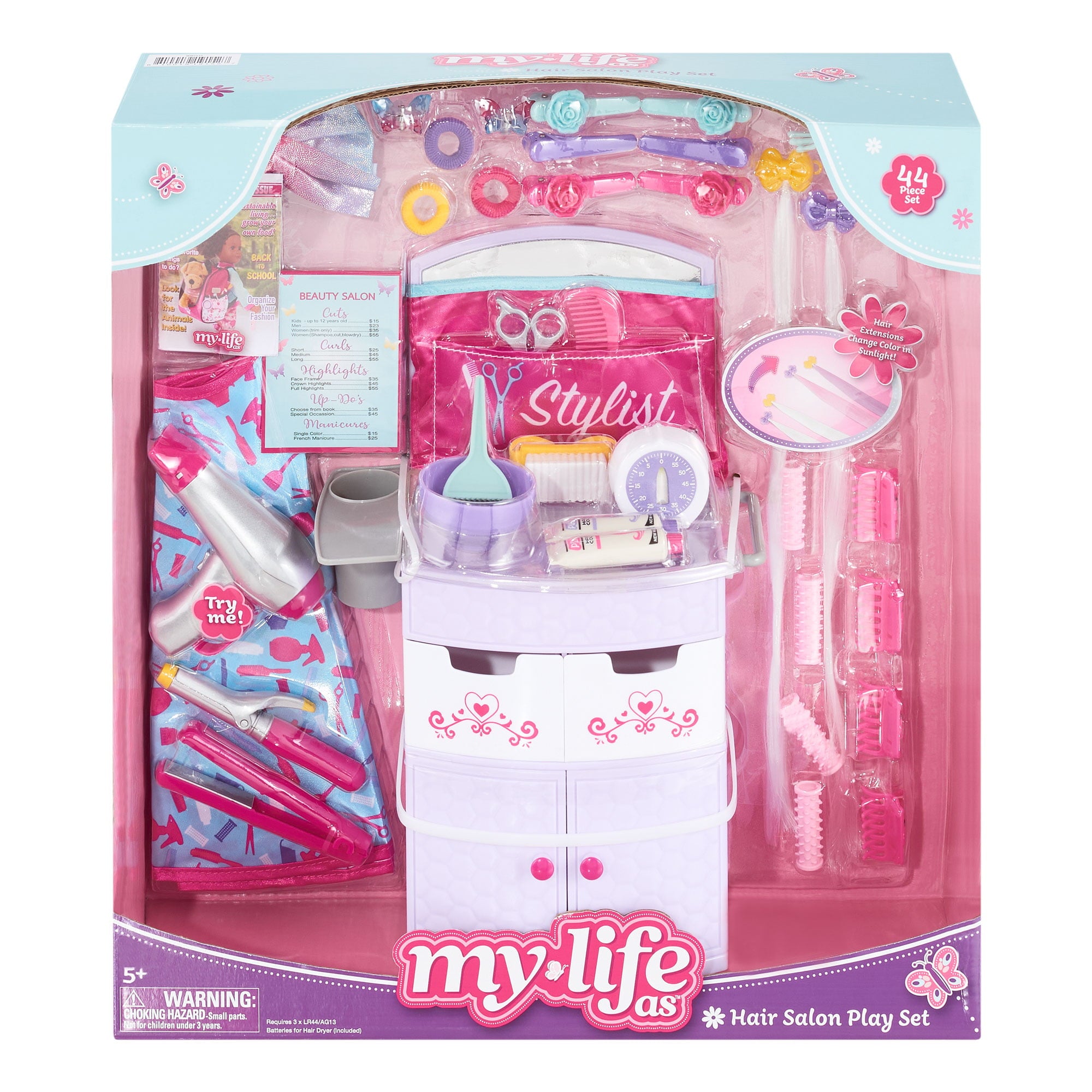 My Life As Hair Salon Play Set for 18 inch Dolls