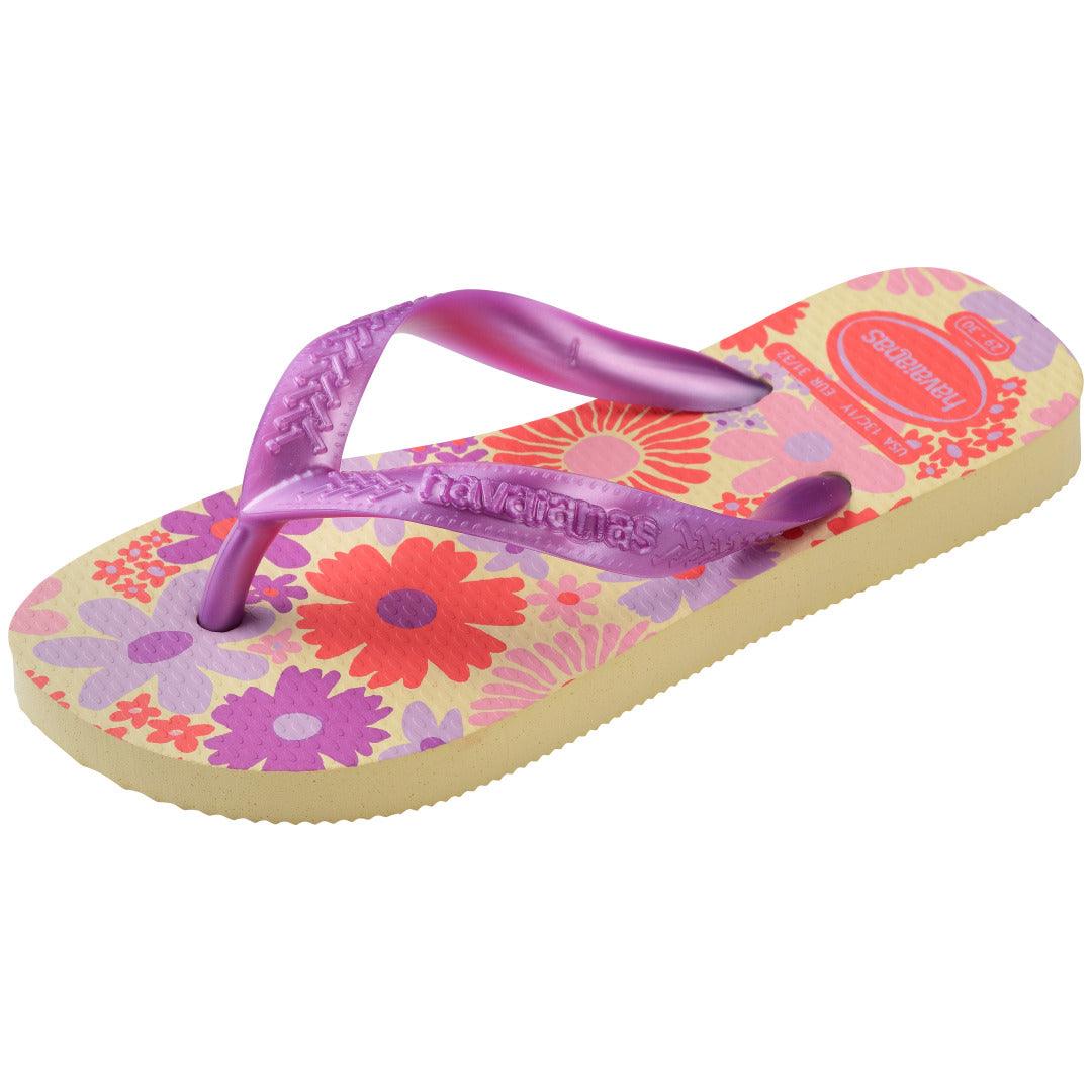 Chinelo Havaianas Infantil Flores