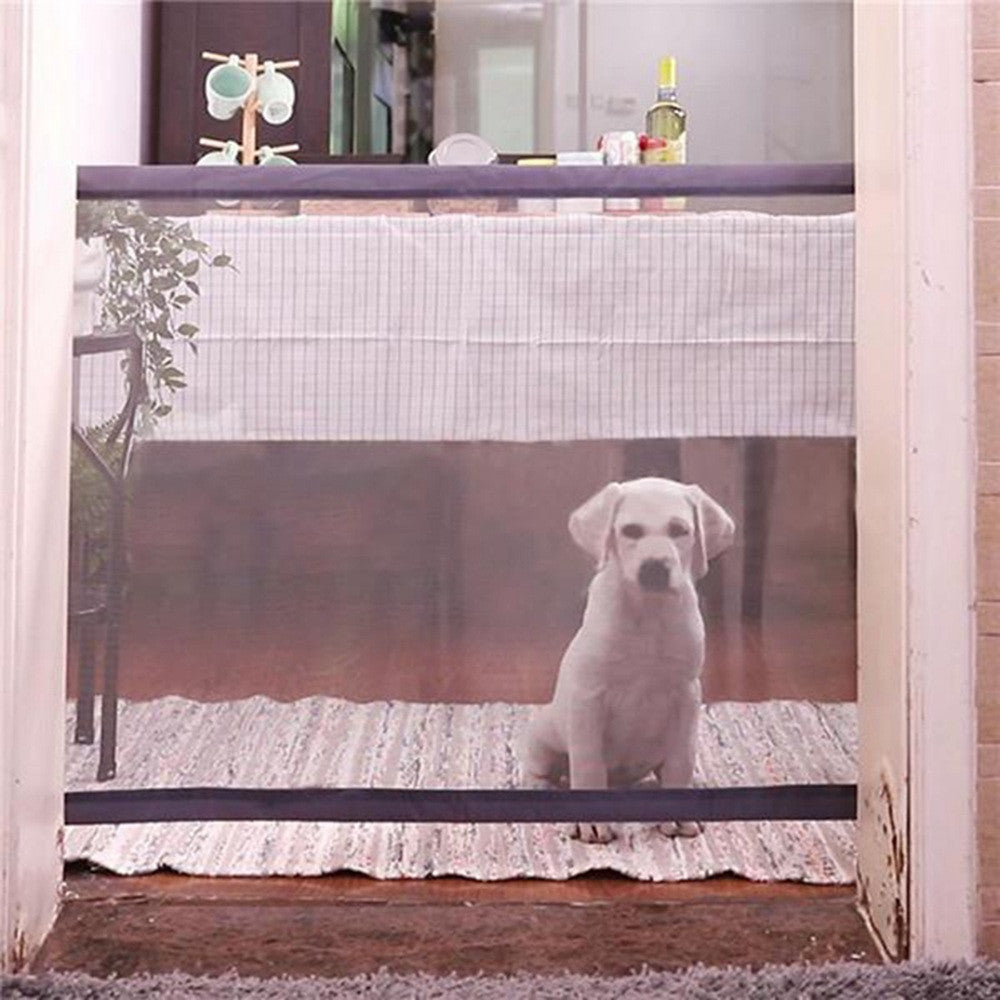 Sehao Magic Gate Portable Folding Safety Guard For Pets Dog Cat Isolated Gauze