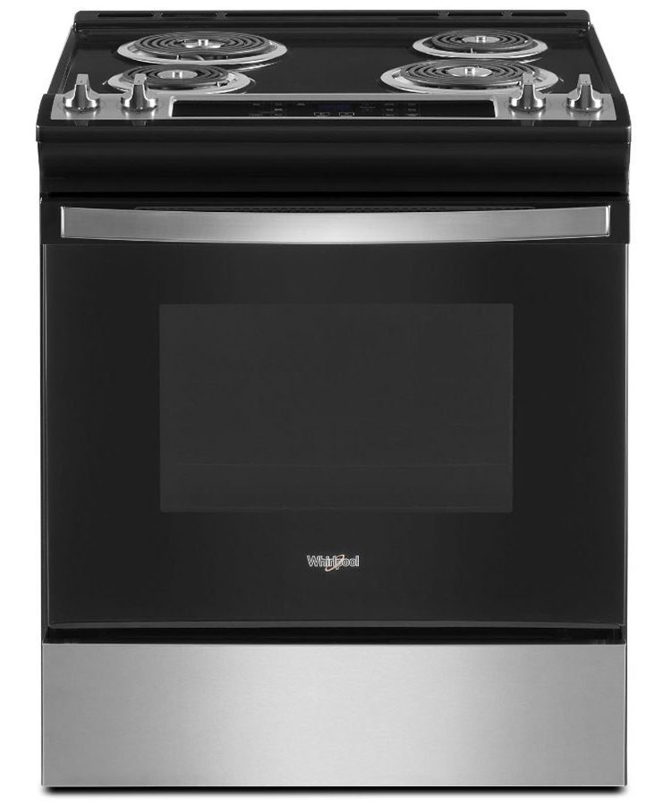 Whirlpool ADA 4.8 Cu. Ft. Stainless Steel Electric Range With Frozen Bake Technology