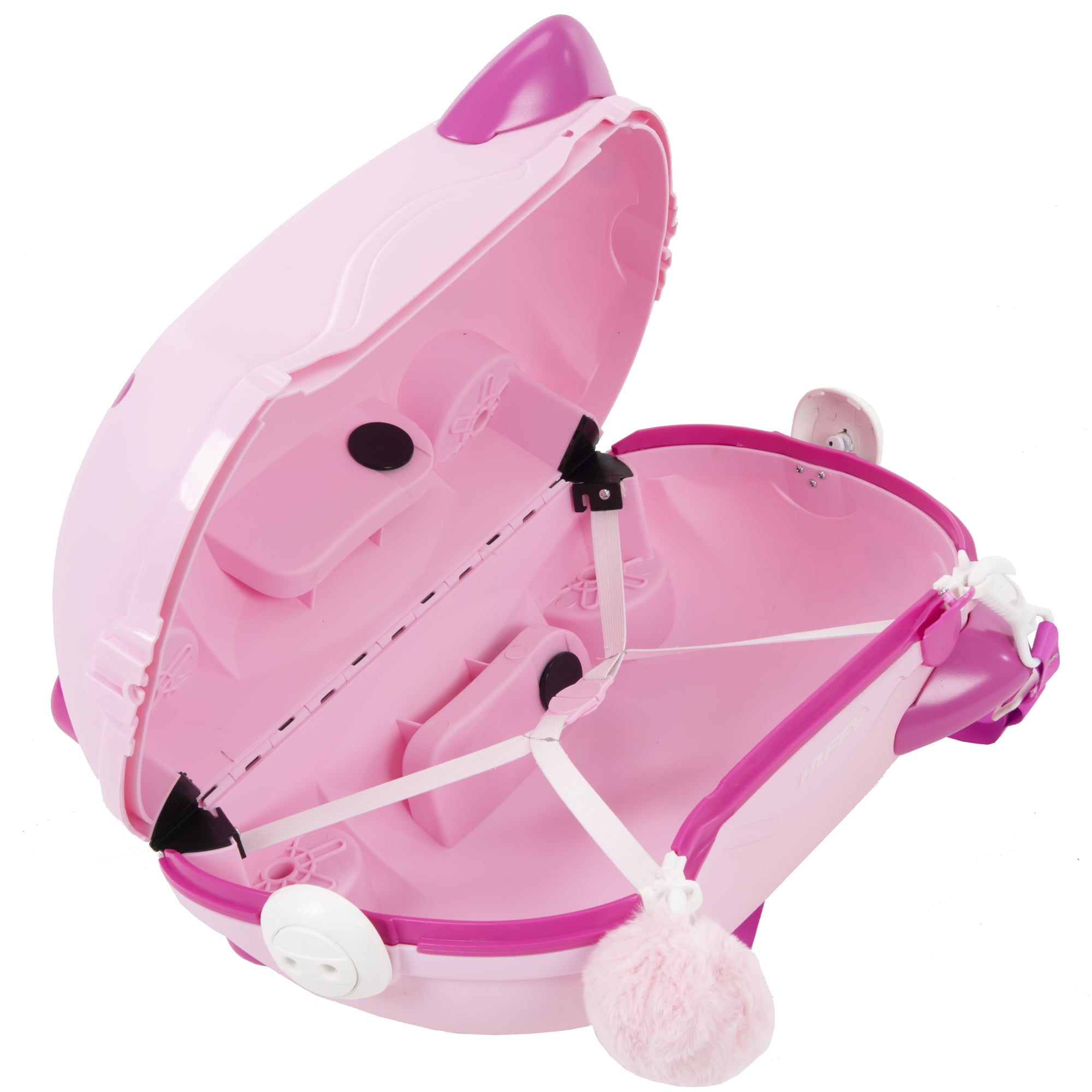 Huffy Kitty Pink Pack N Fun Carry-on Luggage for boys and girls