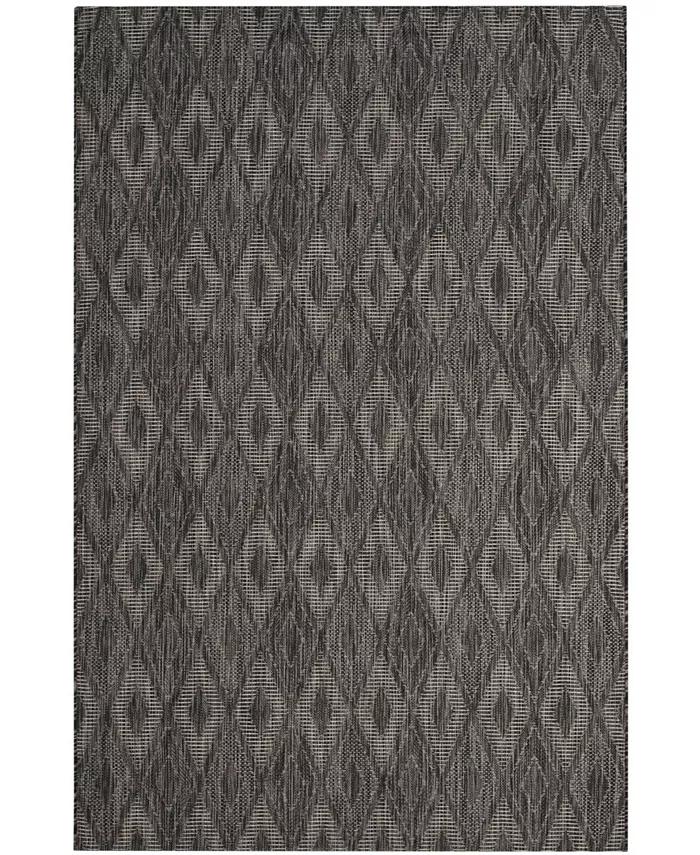 Safavieh Courtyard Black 5'3