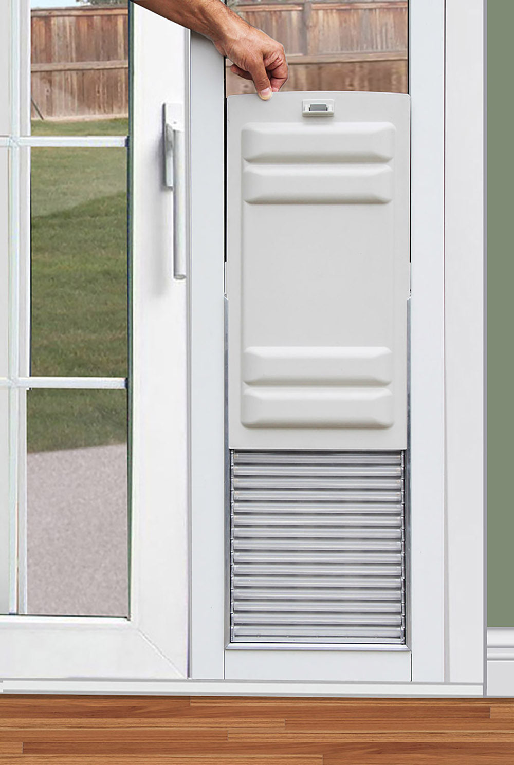 High Tech Pet Armor Flex Low-E Patio Door Regular Height - X-Large