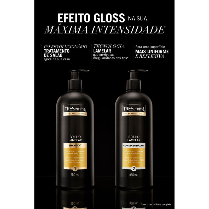 Condicionador Tresemme Brilho Lamelar Frasco 650ml