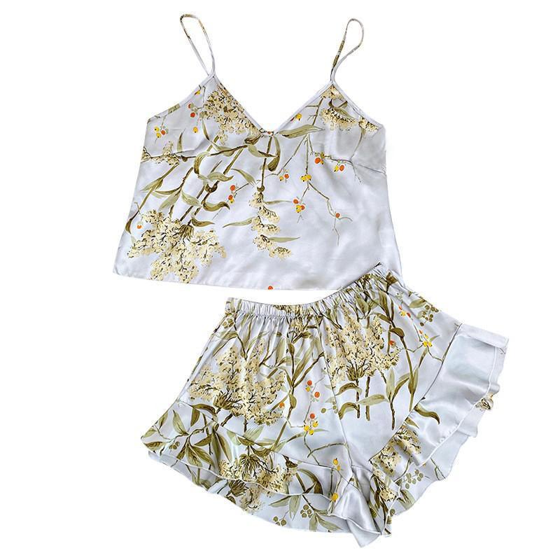 Conjunto Glamour Imperial em Cetim 4 Peças