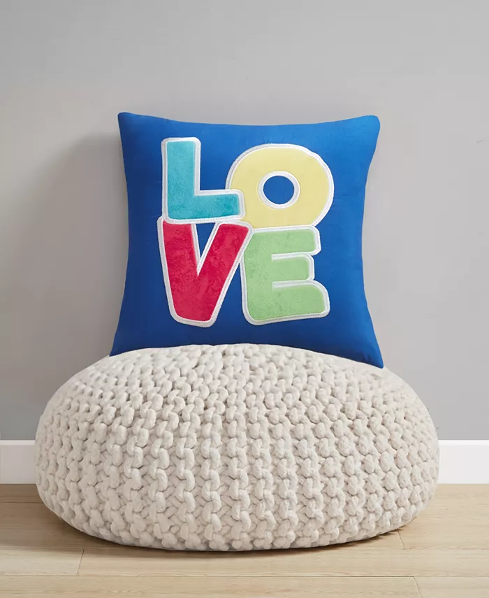Charter Club Kids Love Decorative Pillow， 16